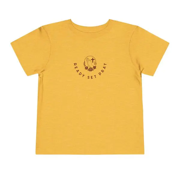 READY SET PRAY Toddler Short Sleeve Tee TM - Image 7