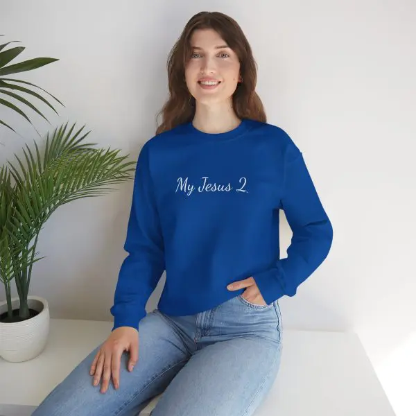 Unisex Heavy Blend Crewneck Sweatshirt My Jesus 2 TM - Image 21