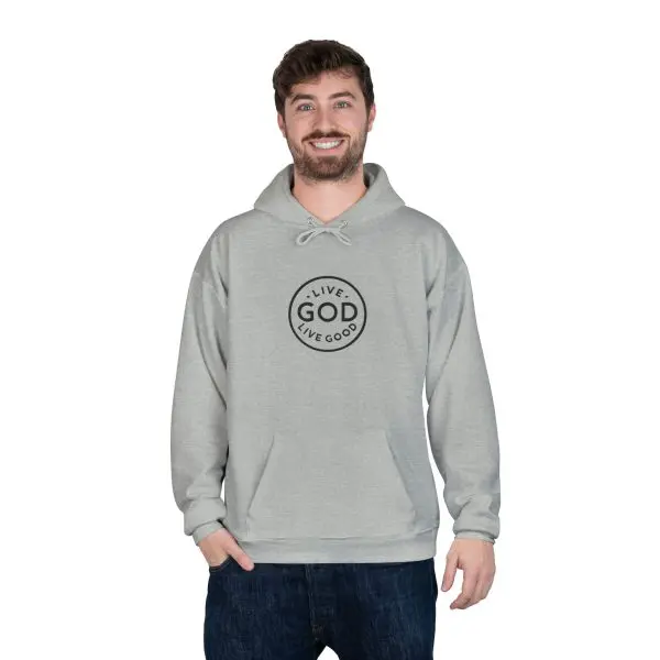 Unisex EcoSmart Pullover Hoodie Sweatshirt LIVE GOD LIVE GOOD TM - Image 30
