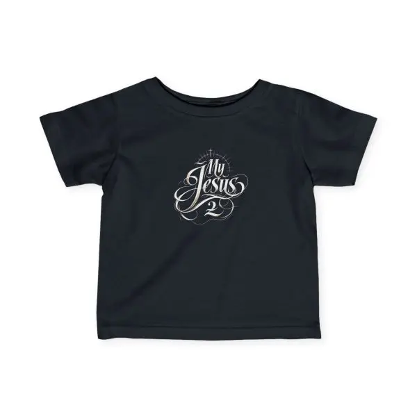 Infant Fine Jersey Tee My Jesus 2 TM - Image 13