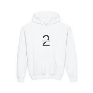 Heavy Blend Kids Hooded Sweatshirt My Jesus 2 Logo TM