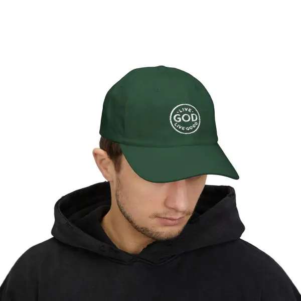 A Hat Classic Cap LIVE GOD LIVE GOOD TM - Image 9