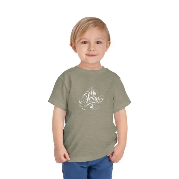 My Jesus 2 Toddler Short Sleeve Tee TM - Image 2