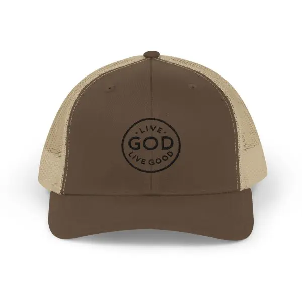 A Hat Snapback Trucker Cap LIVE GOD LIVE GOOD TM - Image 13