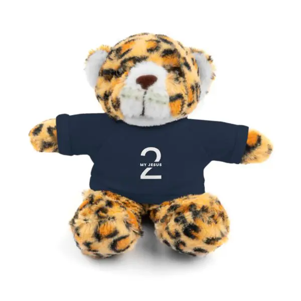 A Stuffed Animal with Tee My Jesus 2 Logo TM - Image 133