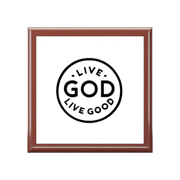 Jewelry Box LIVE GOD LIVE GOOD TM - Image 4