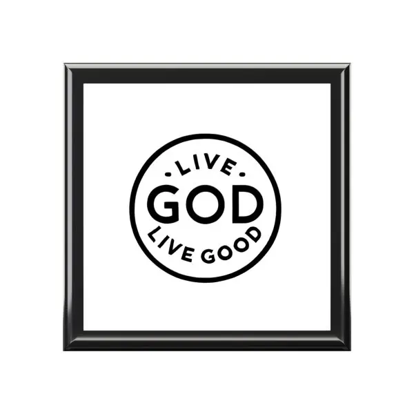 Jewelry Box LIVE GOD LIVE GOOD TM - Image 2