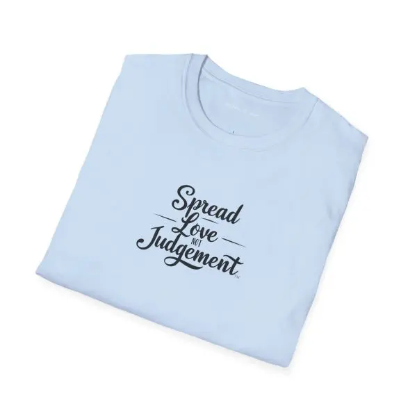 Spread Love Not Judgement Unisex Softstyle T-Shirt TM - Image 12