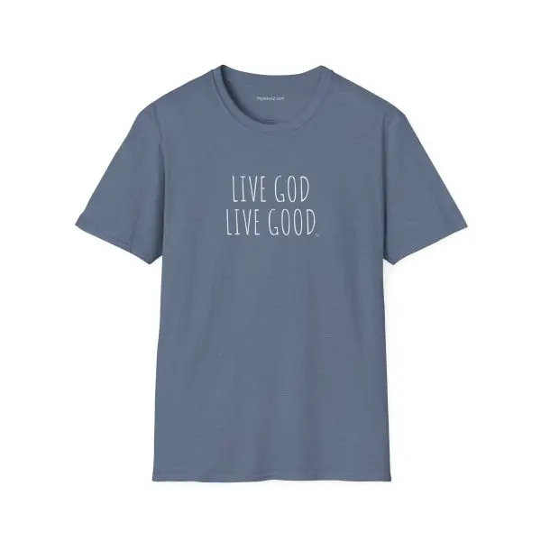 LIVE GOD LIVE GOOD Unisex Softstyle T-Shirt TM - Image 17