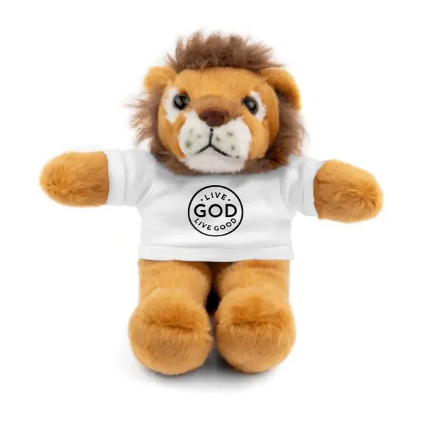 A Stuffed Animal with Tee LIVE GOD LIVE GOOD TM - Image 91