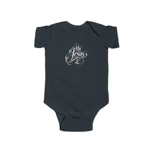 Infant Fine Jersey Bodysuit My Jesus 2 TM