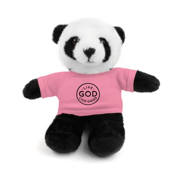 A Stuffed Animal with Tee LIVE GOD LIVE GOOD TM - Image 81