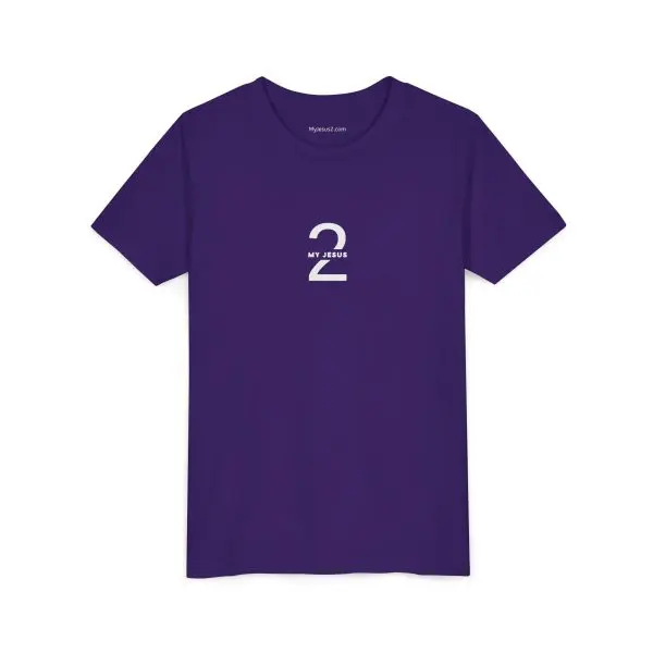 My Jesus 2 Logo Youth Short Sleeve Tee TM - Image 8