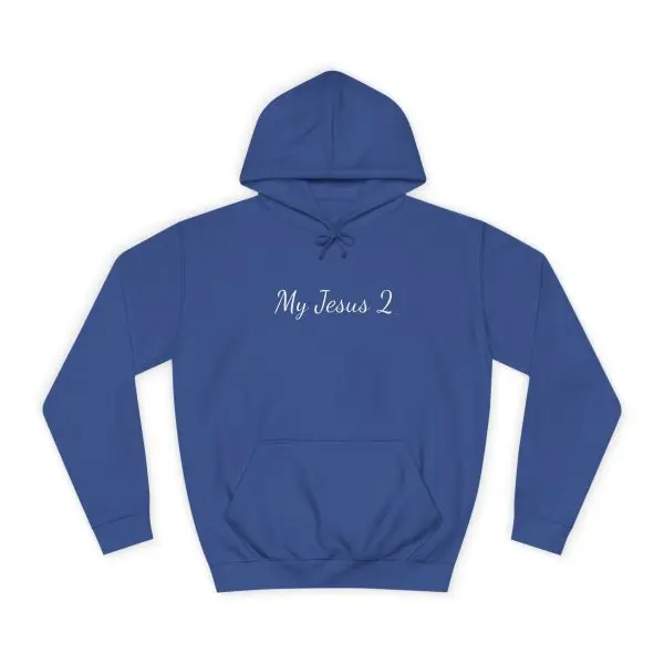 Unisex College Hoodie My Jesus 2 TM - Image 16