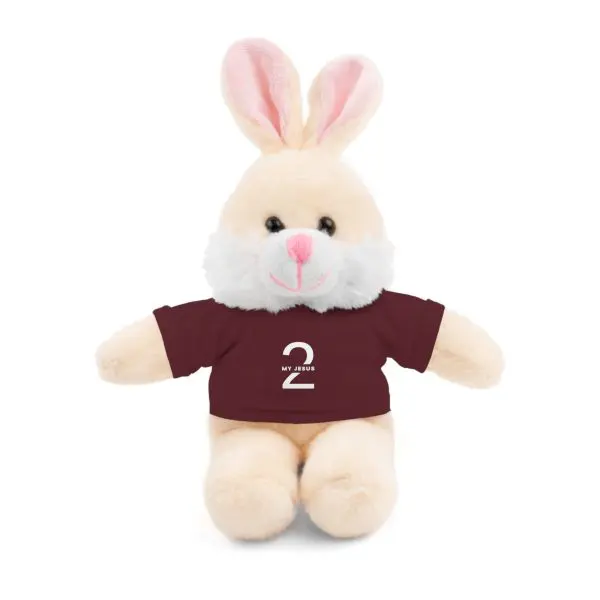 A Stuffed Animal with Tee My Jesus 2 Logo TM