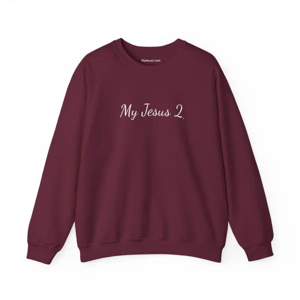 Unisex Heavy Blend Crewneck Sweatshirt My Jesus 2 TM - Image 4