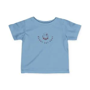 Infant Fine Jersey Tee READY SET PRAY TM