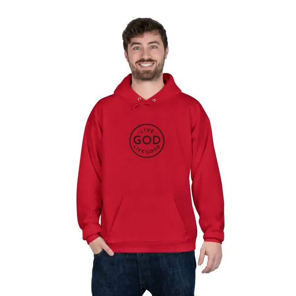 Unisex EcoSmart Pullover Hoodie Sweatshirt LIVE GOD LIVE GOOD TM - Image 39