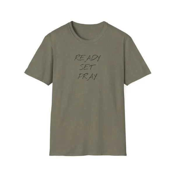 READY SET PRAY Unisex Softstyle T-Shirt TM - Image 5