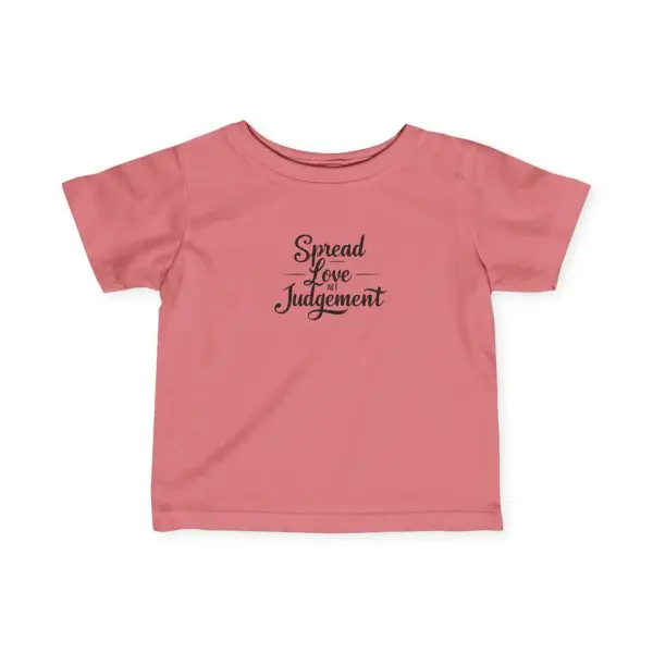 Infant Fine Jersey Tee Spread Love Not Judgement TM - Image 14