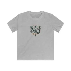 Kids Softstyle Tee READY SET PRAY TM