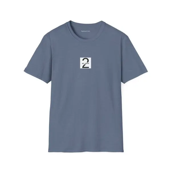 My Jesus 2 Logo Unisex Softstyle T-Shirt TM - Image 9