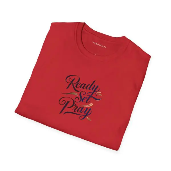 READY SET PRAY Unisex Softstyle T-Shirt TM - Image 6