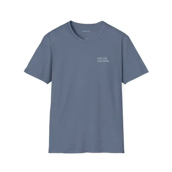 LIVE GOD LIVE GOOD White Label Unisex Softstyle T-Shirt TM
