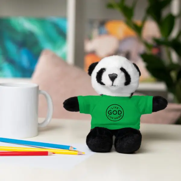 A Stuffed Animal with Tee LIVE GOD LIVE GOOD TM - Image 36