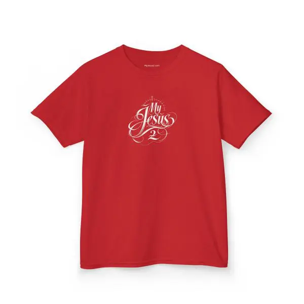 My Jesus 2 Kids Heavy Cotton Tee TM - Image 8