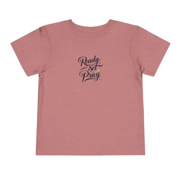 Toddler Short Sleeve Tee READY SET PRAY TM - Image 17