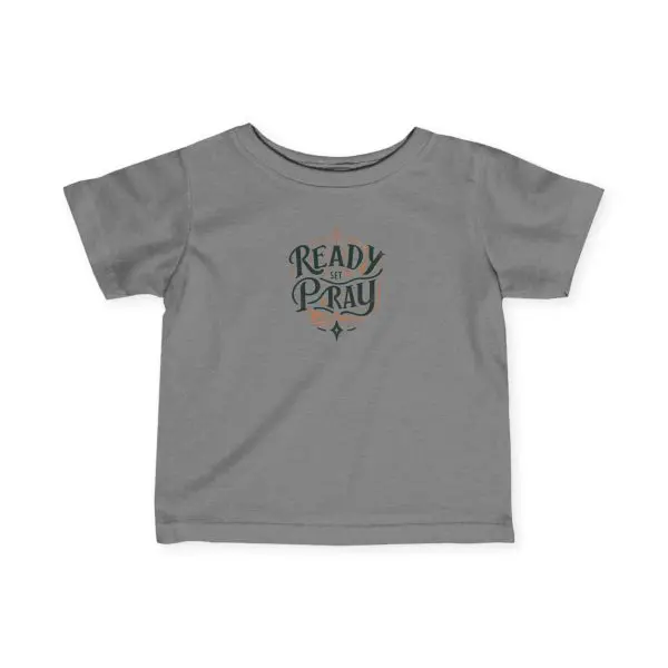 Infant Fine Jersey Tee READY SET PRAY TM - Image 9