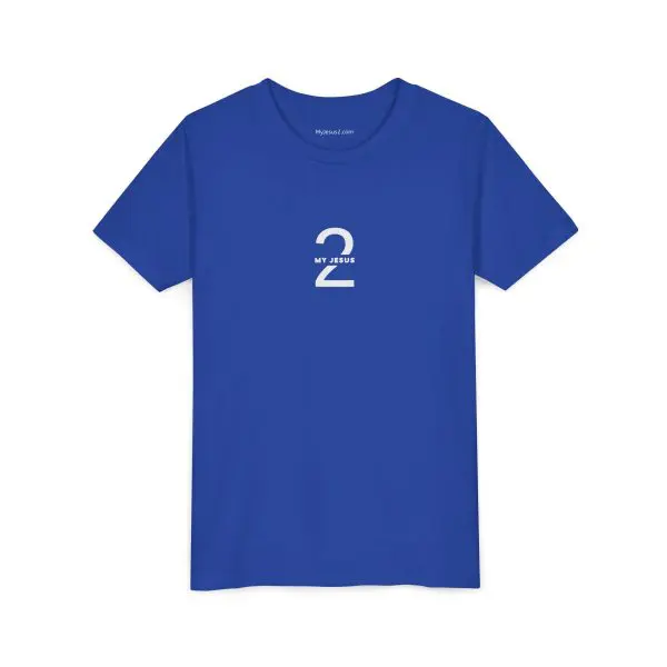 My Jesus 2 Logo Youth Short Sleeve Tee TM - Image 7