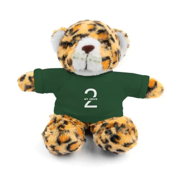 A Stuffed Animal with Tee My Jesus 2 Logo TM - Image 82