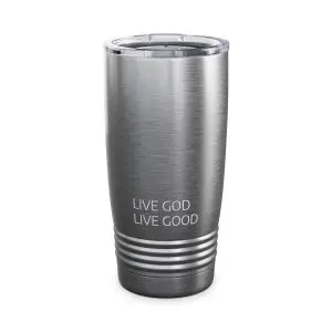 Cup Ringneck Tumbler, 20oz LIVE GOD LIVE GOOD TM