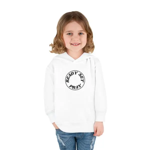 READY SET PRAY Toddler Pullover Fleece Hoodie TM - Image 8