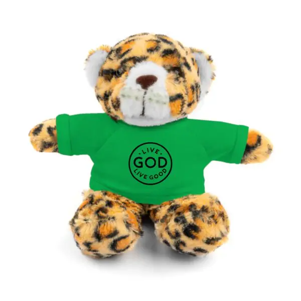 A Stuffed Animal with Tee LIVE GOD LIVE GOOD TM - Image 31