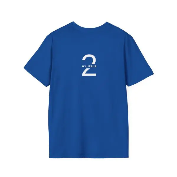 My Jesus 2 Front & Back Logo Unisex Softstyle T-Shirt TM - Image 10