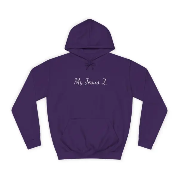 Unisex College Hoodie My Jesus 2 TM - Image 13