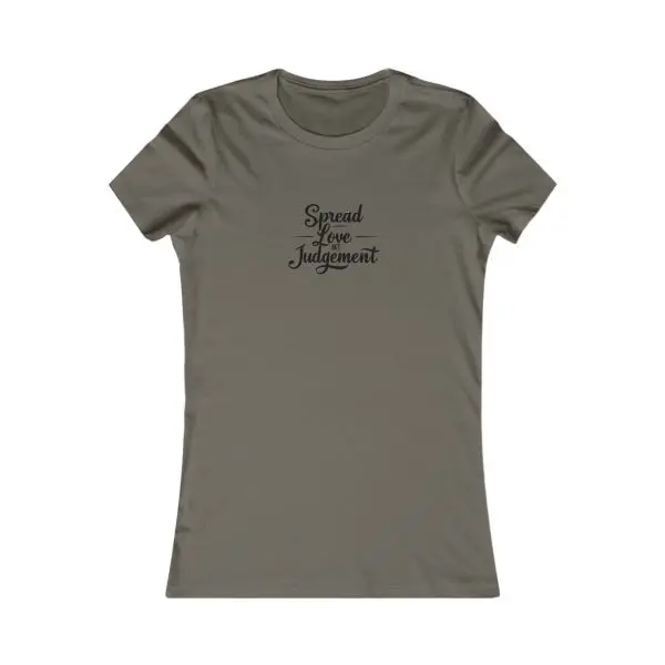 A Women's Favorite Tee Spread Love Not Judgement TM - Image 13