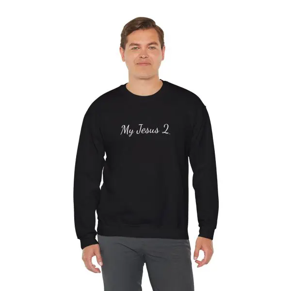 Unisex Heavy Blend Crewneck Sweatshirt My Jesus 2 TM - Image 2