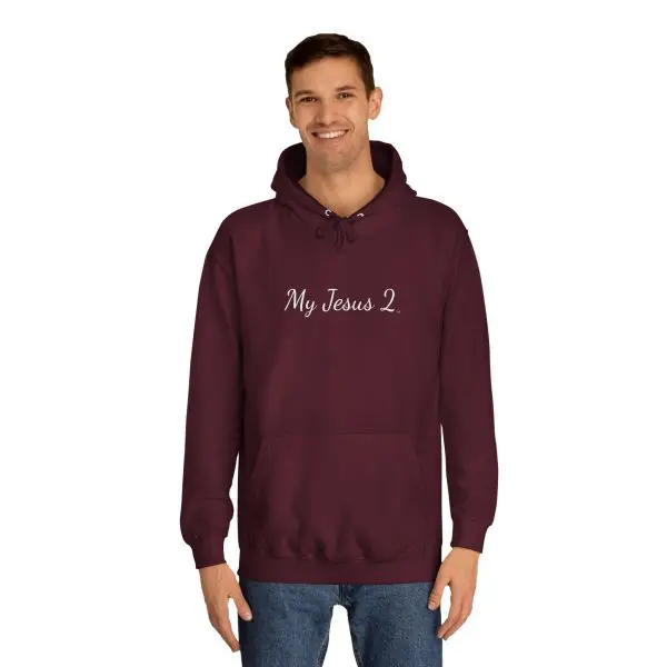 Unisex College Hoodie My Jesus 2 TM - Image 5