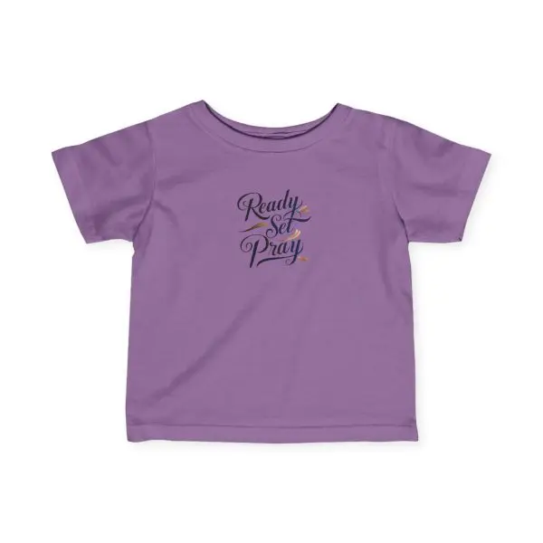 Infant Fine Jersey Tee READY SET PRAY TM - Image 15