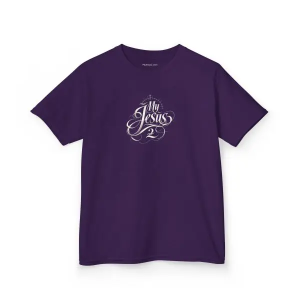 My Jesus 2 Kids Heavy Cotton Tee TM - Image 7