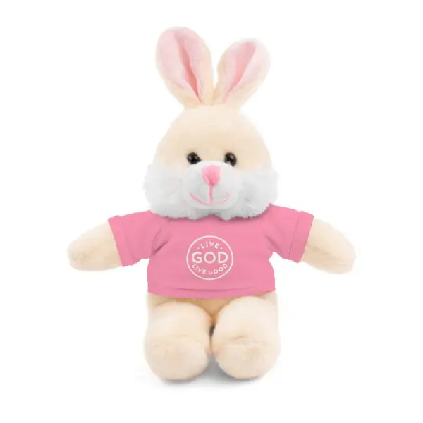 A Stuffed Animal with Tee LIVE GOD LIVE GOOD TM - Image 75