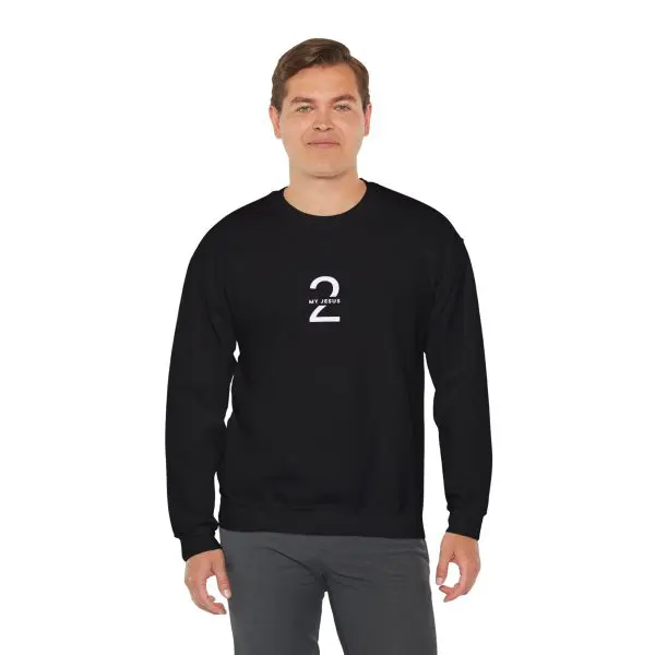 Unisex Heavy Blend Crewneck Sweatshirt My Jesus 2 TM - Image 2