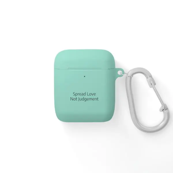 AirPods and AirPods Pro (Case Cover) Spread Love Not Judgement TM - Image 13