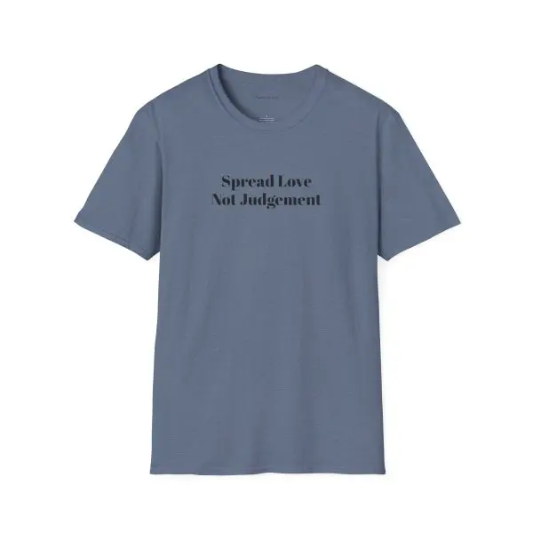 Spread Love Not Judgement Unisex Softstyle T-Shirt TM - Image 9