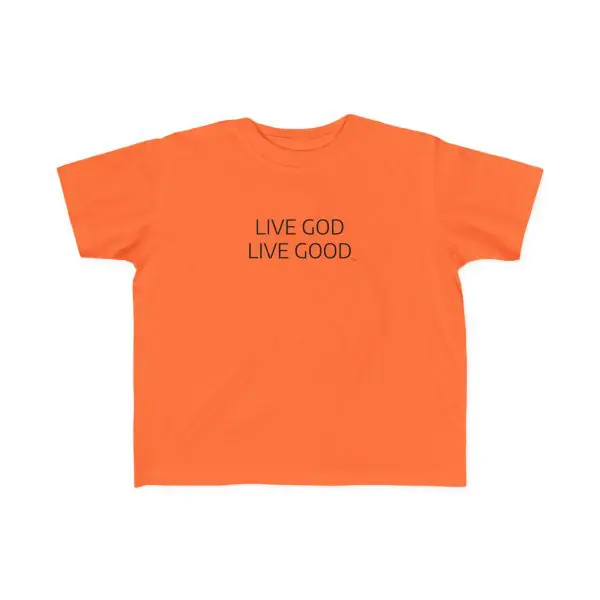 LIVE GOD LIVE GOOD Toddler's Fine Jersey Tee TM - Image 9