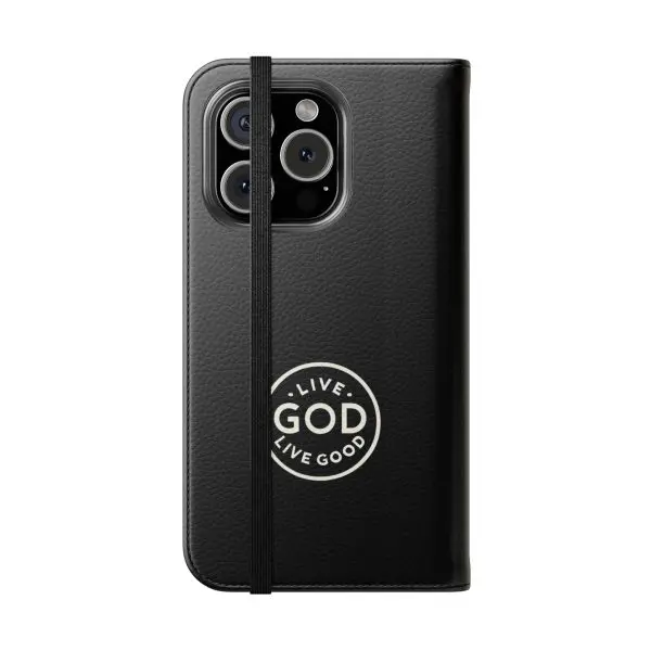 Flip Cases LIVE GOD LIVE GOOD TM
